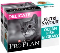 Karma dla kotów Pro Plan Nutri Savour Ocean Fish in Gravy  10 pcs