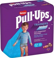 Zdjęcia - Pielucha Huggies Pull-Ups Night Boy 2-4 / 18 pcs 