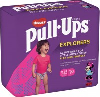 Фото - Підгузки Huggies Pull Ups Explorers Girl 9-18 / 28 pcs 