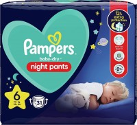 Zdjęcia - Pielucha Pampers Night Pants 6 / 31 pcs 