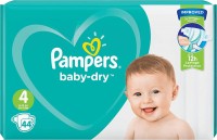 Фото - Підгузки Pampers Active Baby-Dry 4 / 44 pcs 
