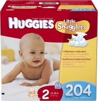 Zdjęcia - Pielucha Huggies Little Snugglers 2 / 204 pcs 