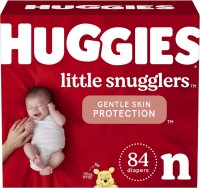 Zdjęcia - Pielucha Huggies Little Snugglers N / 84 pcs 