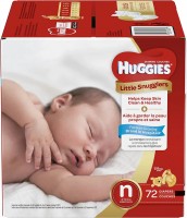 Zdjęcia - Pielucha Huggies Little Snugglers N / 72 pcs 