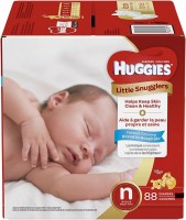 Zdjęcia - Pielucha Huggies Little Snugglers N / 88 pcs 