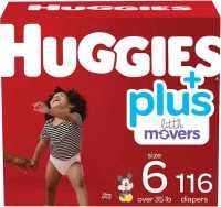 Фото - Підгузки Huggies Little Movers Plus 6 / 116 pcs 