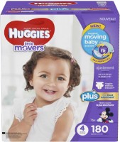 Фото - Підгузки Huggies Little Movers Plus 4 / 180 pcs 