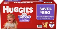 Zdjęcia - Pielucha Huggies Little Movers 7 / 88 pcs 