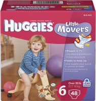 Zdjęcia - Pielucha Huggies Little Movers 6 / 48 pcs 