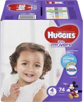 Zdjęcia - Pielucha Huggies Little Movers 4 / 74 pcs 