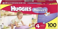 Zdjęcia - Pielucha Huggies Little Movers 4 / 100 pcs 