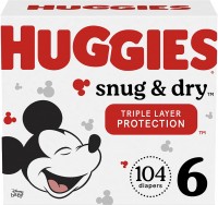 Фото - Підгузки Huggies Snug and Dry 6 / 104 pcs 