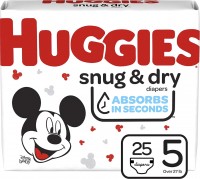 Фото - Підгузки Huggies Snug and Dry 5 / 25 pcs 