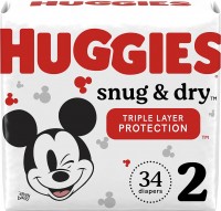 Фото - Підгузки Huggies Snug and Dry 2 / 34 pcs 