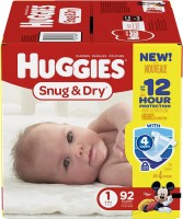 Фото - Підгузки Huggies Snug and Dry 1 / 92 pcs 