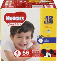 Zdjęcia - Pielucha Huggies Snug and Dry 4 / 88 pcs 