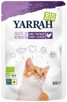 Фото - Корм для кішок Yarrah Organic Fillets with Turkey in Sauce  28 pcs