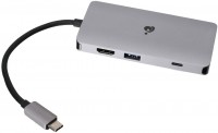 Фото - Кардридер / USB-хаб IOGEAR USB-C Travel Dock with Power Delivery 3.0 