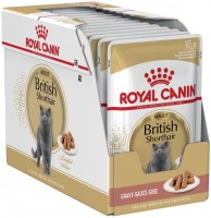 Karma dla kotów Royal Canin British Shorthair Gravy Pouch  24 pcs
