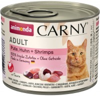Фото - Корм для кішок Animonda Adult Carny Turkey/Chicken/Shrimps  200 g