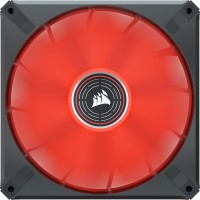 Chłodzenie Corsair ML140 LED ELITE Black/Red 