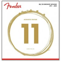 Фото - Струни Fender 80/20 Bronze Wound 11-52 