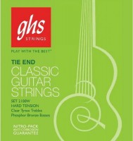 Фото - Струни GHS 2100W Tie End Classic Guitar Strings Hard Tension 