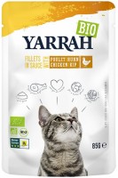 Фото - Корм для кішок Yarrah Organic Fillets with Chicken in Sauce  28 pcs