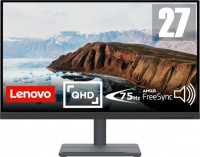 Zdjęcia - Monitor Lenovo L27q-35 27 "  czarny