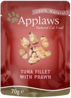 Karma dla kotów Applaws Adult Pouch Tuna/Pacific Prawn Broth  12 pcs