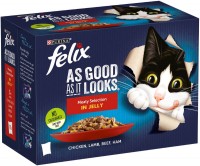 Фото - Корм для кішок Felix As Good As It Looks Meaty Selection  in Jelly 48 pcs
