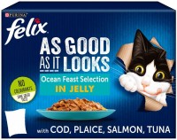 Фото - Корм для кішок Felix As Good As It Looks Ocean Feast Selection in Jelly  24 pcs