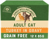 Фото - Корм для кішок James Wellbeloved Adult Cat Turkey in Gravy  12 pcs