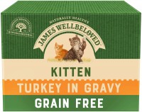 Фото - Корм для кішок James Wellbeloved Kitten Turkey in Gravy  48 pcs