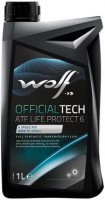 Фото - Трансмісійне мастило WOLF Officialtech ATF Life Protect 6 1 л