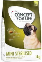 Karm dla psów Concept for Life Mini Sterilised 1 kg 