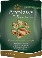 Karma dla kotów Applaws Adult Pouch Chicken/Asparagus Broth  12 pcs