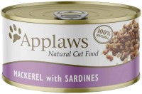 Фото - Корм для кішок Applaws Adult Canned Mackerel with Sardine  70 g 24 pcs