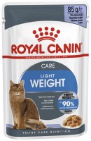 Zdjęcia - Karma dla kotów Royal Canin Light Weight Care in Jelly  48 pcs