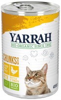 Karma dla kotów Yarrah Organic Chunks with Chicken  12 pcs