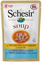 Zdjęcia - Karma dla kotów Schesir Cat Soup Wild Tuna with Squids 6 pcs 