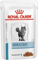 Karma dla kotów Royal Canin Skin and Coat Formula Pouch  24 pcs