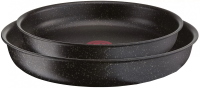Сковорідка Tefal Black Stone L3999032 28 см  чорний