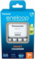Фото - Зарядка для акумуляторної батарейки Panasonic Advanced Charger + Eneloop 4xAA 2000 mAh 