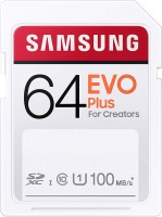 Карта пам'яті Samsung EVO Plus SDXC 64 ГБ
