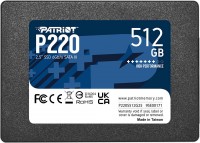 SSD Patriot Memory P220 P220S512G25 512 ГБ