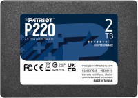 SSD Patriot Memory P220 P220S2TB25 2 TB