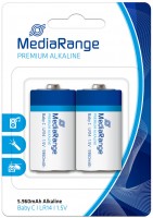 Акумулятор / батарейка MediaRange Premium Alkaline 2xC 