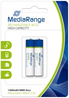 Bateria / akumulator MediaRange 2xAAA 1000 mAh 