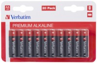 Акумулятор / батарейка Verbatim Premium  20xAA